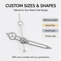 Accessoires de montre OEM personnalisés, ensemble d'aiguilles de montre multifonctionnelles lumineuses et légères