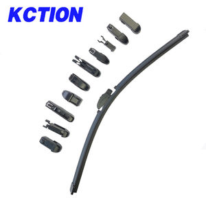 Essuie-glace avant pour voiture sans cadre, souple, avec 13 adaptateurs, <span class=keywords><strong>accessoires</strong></span> d'extérieur, 1 pièce - Product Image 4