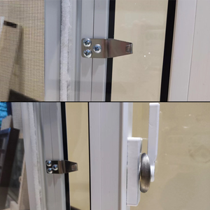 Ventanas deslizantes de pvc, producto patentado, económico, con contrapeso, para casa <span class=keywords><strong>corredera</strong></span>, diseño de vidrio, estilo americano, 58 - Product Image 3