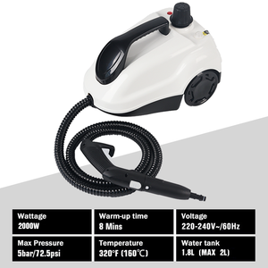 <span class=keywords><strong>Nettoyeur</strong></span> <span class=keywords><strong>Vapeur</strong></span> Électrique Portable Professionnel Haute Température 2026 pour Nettoyage en Profondeur de la Maison, de la Cuisine, des Sols <span class=keywords><strong>et</strong></span> des Murs - Product Image 2