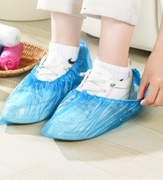 Protège-chaussures jetables en PE antidérapants et durables pour l'intérieur et l'extérieur – Protection pour sols domestiques et chaussures – Adultes – Été et Hiver