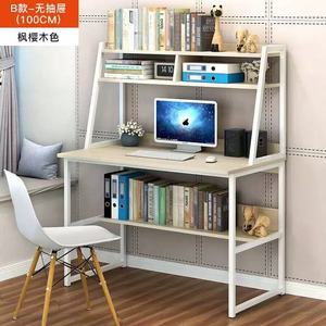 <span class=keywords><strong>Escritorio</strong></span> de Estudio de Madera para Oficina en Casa o Estudiantes, Hecho en China por <span class=keywords><strong>Tribesigns</strong></span>, con Estante para Libros y Espacio para Computadora - Product Image 4