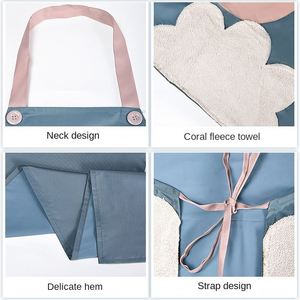 Delantal Impermeable de PVC con Diseño de Dibujos Animados, Impresión Personalizada para Uso en Cocina para Mujeres, Lote Pequeño, Logotipo en la Cintura, Manos Secables - Product Image 4