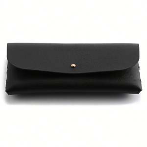 Estuche para Gafas de Sol Personalizado con Logotipo 2025, Unisex, de Cuero Suave, Protector, en Blanco y Negro, de PU - Product Image 2