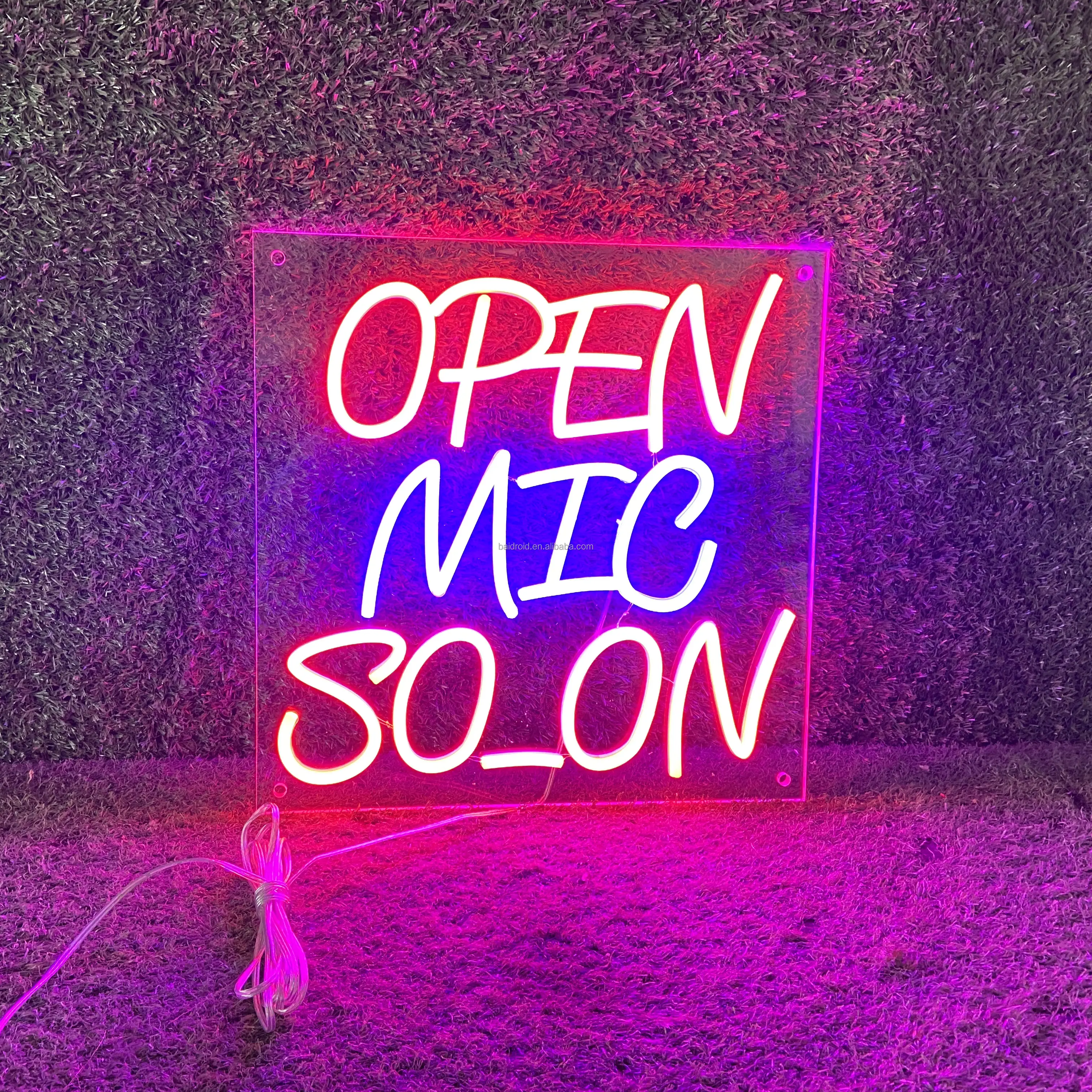 Chinese supplier LED neon signs custom popular neon letters wholesale neon signs for living room shop decoration