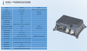 Contrôleur de moteur haute tension pour pompes à huile et pompes à air inférieures à 5,5 kW, haute qualité, vente chaude - Product Image 2
