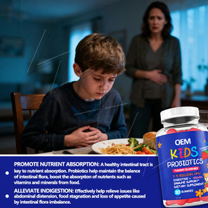 โออีเอ็ม คิดส์ โปรไบโอติกส์ ทัมมี่ กัมมี่ รสสตรอว์เบอร์รี 2.5 พันล้าน วีแกน กัมมี่ อาหารเสริม ช่วยระบบย่อยอาหารและเสริมภูมิคุ้มกัน - Product Image 5