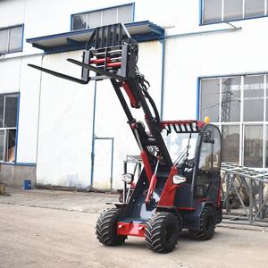 Minirasteador/Hoflader/cargador de pala con certificado CE EPA, maquinaria agrícola de 1 tonelada, venta directa de fábrica de China - Product Image 4