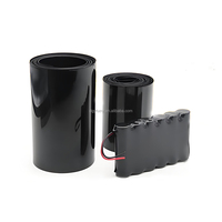 Film thermorétractable en PVC ignifuge de 85 mm, film isolant rétractable pour batterie, film thermorétractable en PVC pour pack de batteries au lithium 18650