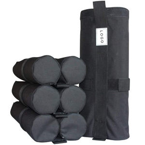 Custom 600D Sandbag <b>Weights</b> Sand Bag <b>Leg</b> <b>Weights</b> for Pop up Canopy Tent 4 Pcs-Pack Strong Quality Black Sandbags - Product Image 3