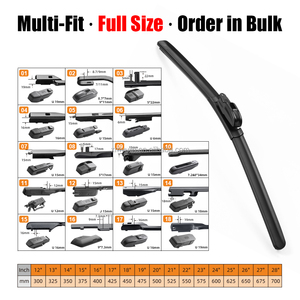 Nuovo Prodotto 2026: Spazzola Tergicristallo Universale Senza Telaio per Parabrezza Auto, Compatibile con Ford Focus Mk4 2019 e Skoda - Product Image 2