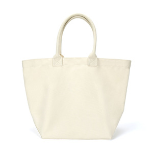 Sac en toile avec nœud personnalisé Sac à main simple de grande capacité de couleur unie Sac fourre-tout en toile pour les courses quotidiennes de maman - Product Image 3