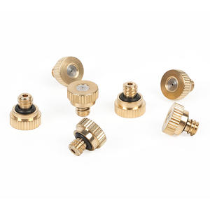 Cabezal de pulverización de latón de baja presión para agricultura, para enfriamiento de invernaderos, supresión de polvo, humidificación, con conexión rápida por goteo - Product Image 5