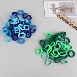 <span class=keywords><strong>MIO</strong></span> 50 Piezas/Bolsa, Coleteros para el Cabello Sin Costuras de 2.5cm para Mujeres y Niñas, Colores Variados, Coleteros para Cola de Caballo, Bandas para el Cabello para Niños - Product Image 6