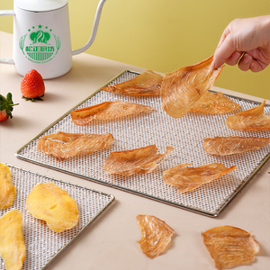 Leicht zu Reinigende Lebensmittelechte Grobgitterige Ofenfeste Hitzebeständige Obst- und Gemüse-Dehydrierungsmatte Antihaftbeschichtetes Silikon-Trockennetz - Product Image 6