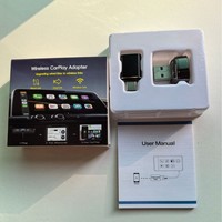 Dongle universel filaire/sans fil CarPlay & Android Auto QLDZ, boîtier rigide ABS, Plug&Play, adaptateur décodeur USB, modèle Q1AF