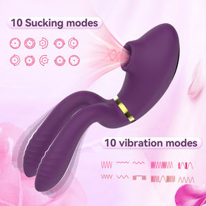 Spielzeug für verheiratete Paare Saugen Dual Vibrator APP Fernbedienung Massage G-Punkt Saug vibrator Adult Toys - Product Image 6