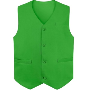 Chaleco de trabajo con botones unisex, actividad, supermercado, Bar, evento, uniforme, chaleco <span class=keywords><strong>para</strong></span> voluntario, <span class=keywords><strong>camarero</strong></span>, ropa de trabajo - Product Image 6