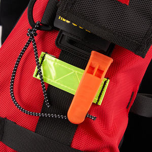 Gilet de sauvetage adulte 75N, flottabilité élevée, tissu Oxford, réfléchissant, pour la pêche et les bateaux - Product Image 1