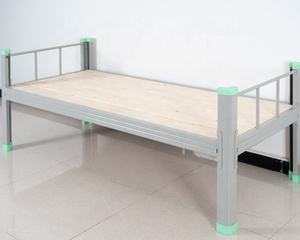 <span class=keywords><strong>Cadre</strong></span> <span class=keywords><strong>de</strong></span> <span class=keywords><strong>lit</strong></span> métallique Simple pour chambre à coucher, matelas robuste, Base <span class=keywords><strong>de</strong></span> <span class=keywords><strong>lit</strong></span> Simple en acier, bon marché - Product Image 4