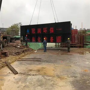MBR / MBBR portable sewage dairy wastewater Treatment Package Plant