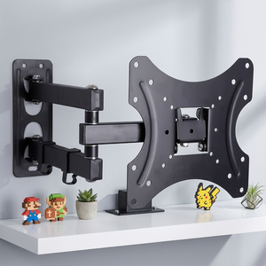 Soportes de monitor de acero frío de alta calidad, pantalla pequeña de <span class=keywords><strong>TV</strong></span> de plasma adecuada para el tipo de extensión de pluma fija de pared - Product Image 1