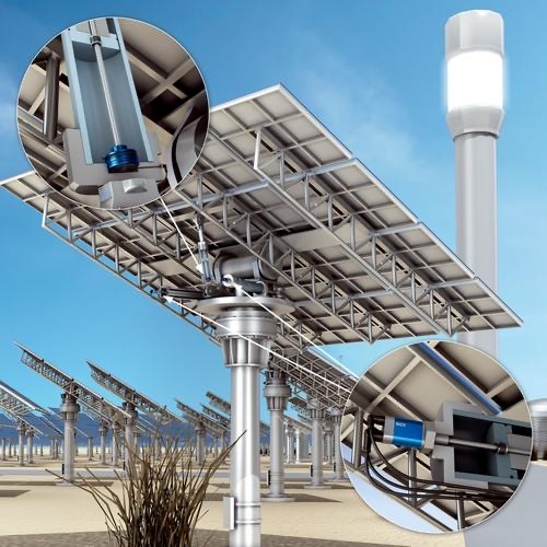 High-precision Intelligent Heliostats for Solar Thermal Power Stations