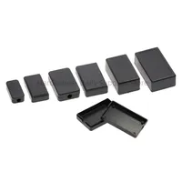 Boîtier de rangement étanche en plastique ABS pour projets électroniques, boîte de protection pour instruments, fournitures électroniques, type à fermoir