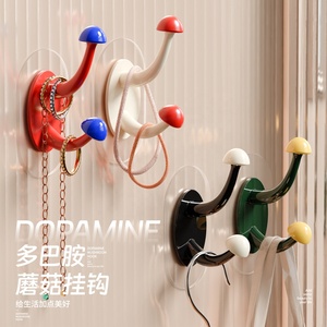 Wholesale Mushroom <b>Hooks</b> Multifunctional Modern Strong Adhesive <b>Wall</b> <b>Hook</b> for Bedroom and Kitchen - Product Image 4