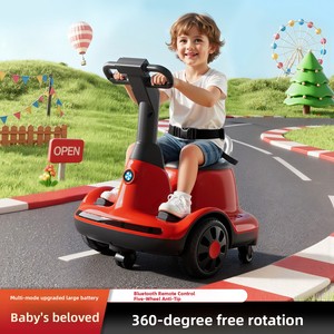 Ouletong M25 <span class=keywords><strong>Moto</strong></span> d'équilibre intérieure rechargeable pour enfants de 1 à 6 ans, avec fonction de drift et siège intégré - Product Image 3