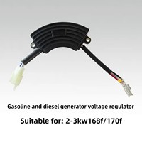 Pièces de générateur à essence 2-3 kW/168F/170F, régulateur de tension monophasé, redresseur AVR, moteur fabriqué en Chine