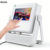 Projecteur à double écran Anxin, projecteur à écran tactile A5pro, cinéma intelligent Android 12, LED 4K WIFI, mini projecteurs