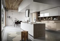 Armoires de cuisine modulaires en acier inoxydable de couleur blanche personnalisées, conformes aux normes américaines, écologiques, ignifuges, design moderne