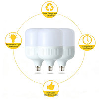 Ampoule LED résidentielle en gros 5W-50W Culot B22 Économie d'énergie 220V 6500K Durée de vie 25000H Ra80 400 Lumens