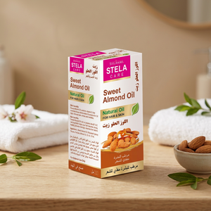 Aceite capilar y corporal de almendras dulces Stela Care, cuidado nutritivo natural para el cuero cabelludo, hidratante para el cabello y el cuerpo, para uso diario y cuidado personal. - Product Image 3