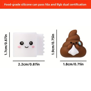 Food-Grade <b>Silicone</b> 3D <b>Beads</b> Bulk Foreign Trade Jewelry Cartoon <b>Silicone</b> <b>Bead</b> Decorative Loose <b>Beads</b> Wenzhou Model 024500 - Product Image 3