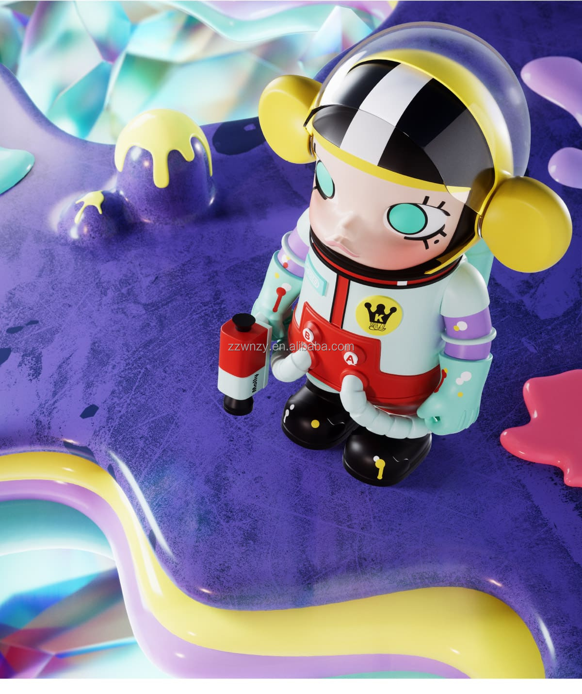 Hot Sale 100% Original Mart Mega Collection 1000% Space Molly