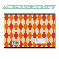 Cuaderno Escolar Personalizable con Encuadernación Tipo Saddle Bound, con Patrón Personalizado y Opción de Logotipo Personalizado