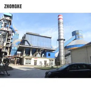 Pabrik Besi Pengurang Langsung dengan Rangka Produksi Sponge Iron Rotary Kiln Tanaman Besi dengan Masa Pakai Yang Panjang