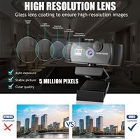 Özel Model USB 4K otomatik odaklama güzellik kamerası 1080p HD ağ bilgisayar kamera CMOS dahili akışı Laptop için 2k sürücü ücretsiz