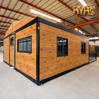 Fabricant de maisons préfabriquées en conteneurs HUAYING, maison modulaire pour une vie moderne, bureau, dortoir, camping et applications de villas