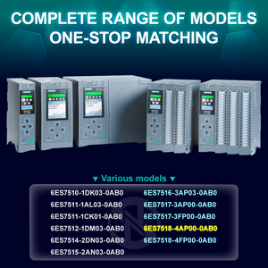 ซีพียู 6ES7518-4AP00-0AB0 รุ่นดั้งเดิม 1518-4 PN/DP ซีมิติก S7-1500 คอนโทรลเลอร์ PLC หน่วยประมวลผลกลาง - Product Image 5