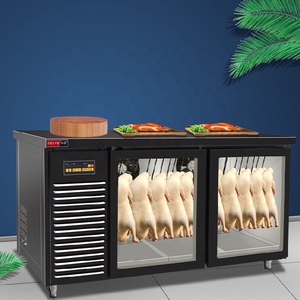 Réfrigérateur commercial de type table pour affinage de viande, porte simple, contrôle numérique de la température, dégivrage automatique pour poulet rôti XDF- - Product Image 6