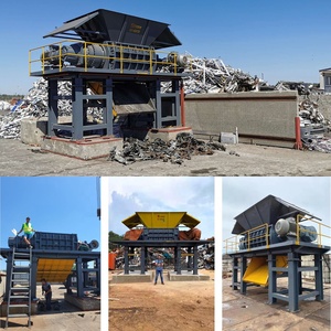Industrial <strong>Scrap</strong> Metal Double Shaft Shredding Machine Steel Car Metal Shredder - Product Image 5