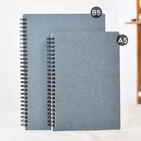 Cuaderno Personalizado con Espiral, Cubierta de Cuero/PVC, Agenda Escolar, Libro de Ejercicios Personalizado A5, Bloc de Notas con Logotipo, Uso Promocional