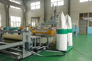 1600mm <strong>ABS</strong> HIPS PMMA Plastic <strong>Sheet</strong> Calendaring Forming Extrusion Machine Line - Product Image 3