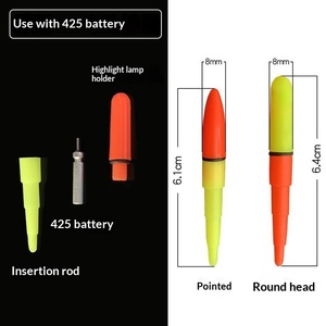 แท่งพลาสติกเรืองแสงอิเล็กทรอนิกส์สำหรับตกปลาตอนกลางคืน สว่างมาก สะดุดตา หัวลอยตก<span class=keywords><strong>ปลา</strong></span>แบบเรืองแสง - Product Image 2
