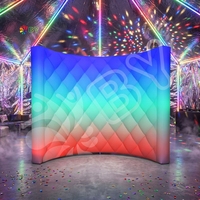 Portable gonflable 360 Photo Booth Enceinte Publicité Gonflable Tente Photo Booth Cabine à vendre