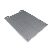 Plaque de refroidissement liquide personnalisée en aluminium usinée CNC, utilisée dans le processus de soudage par agitation à froid, pour dissipation de chaleur de fibres optiques
