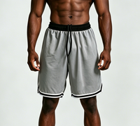Shorts de basketball pour hommes en polyester 100% tissé, 140 GSM, anti-plis, coupe-vent, séchage rapide, écologiques, pour l'été et les activités de plein air, ODM, faible MOQ